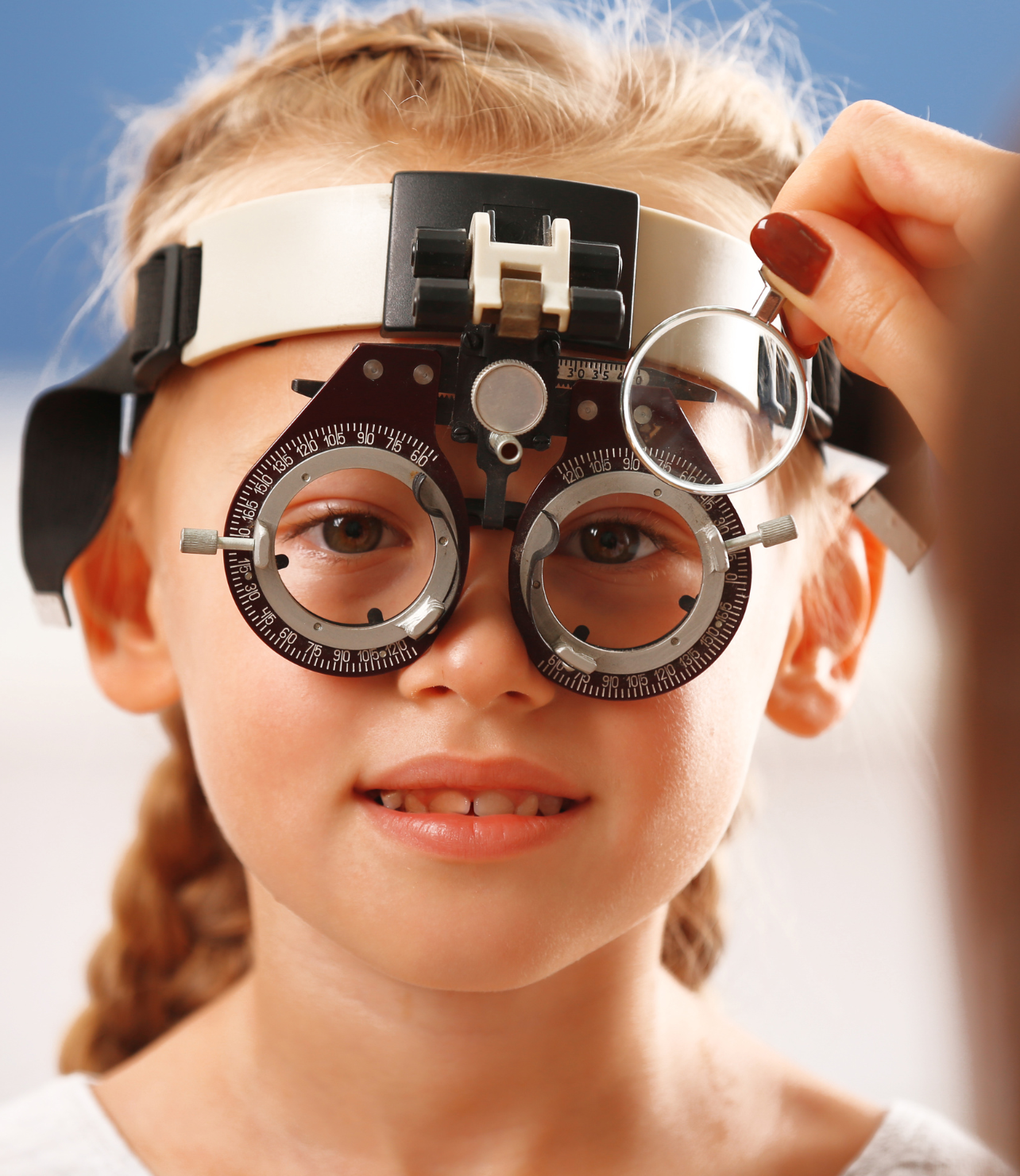 Kids eye exam